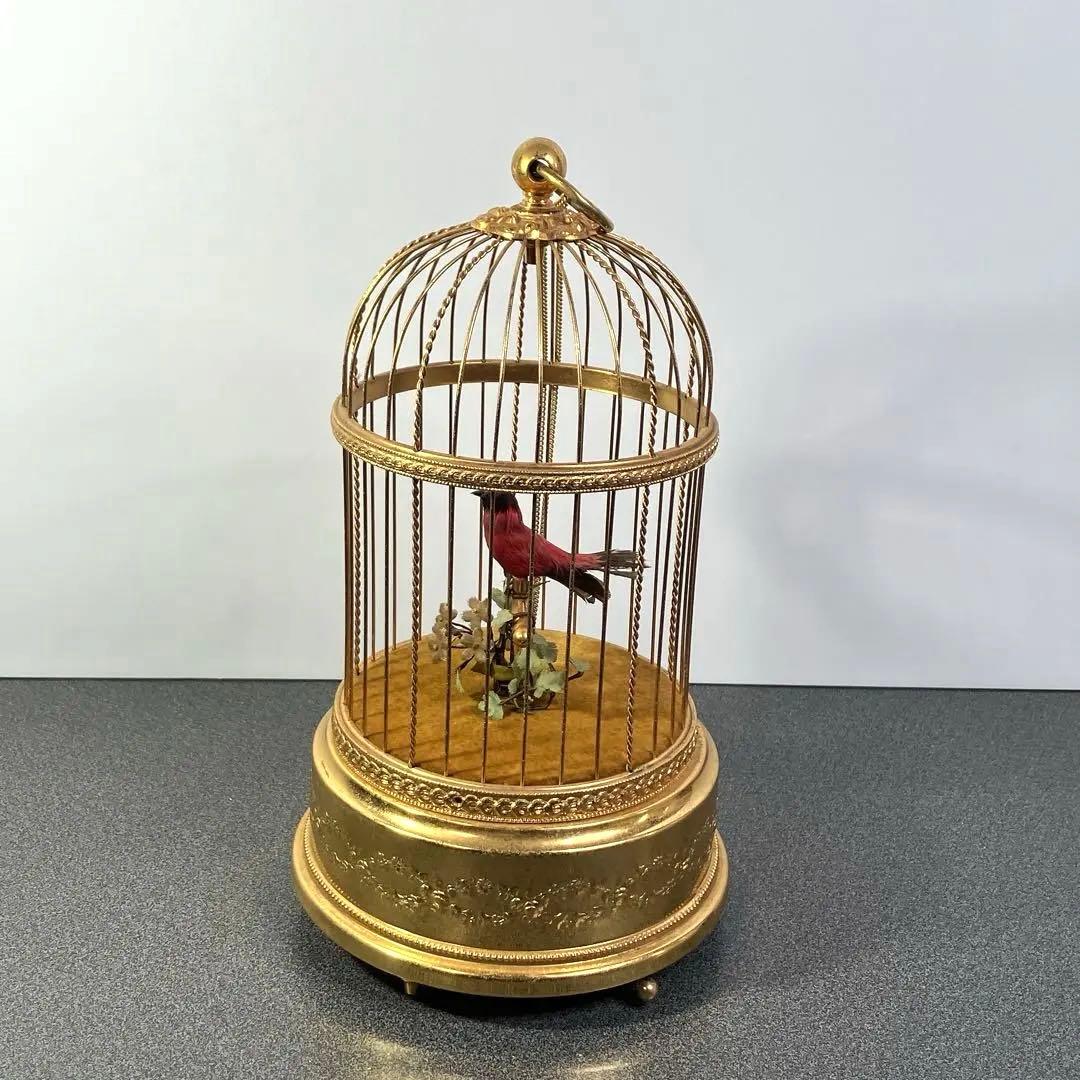 最高級】REUGE シンギングバード 鳥籠オルゴール 動作品