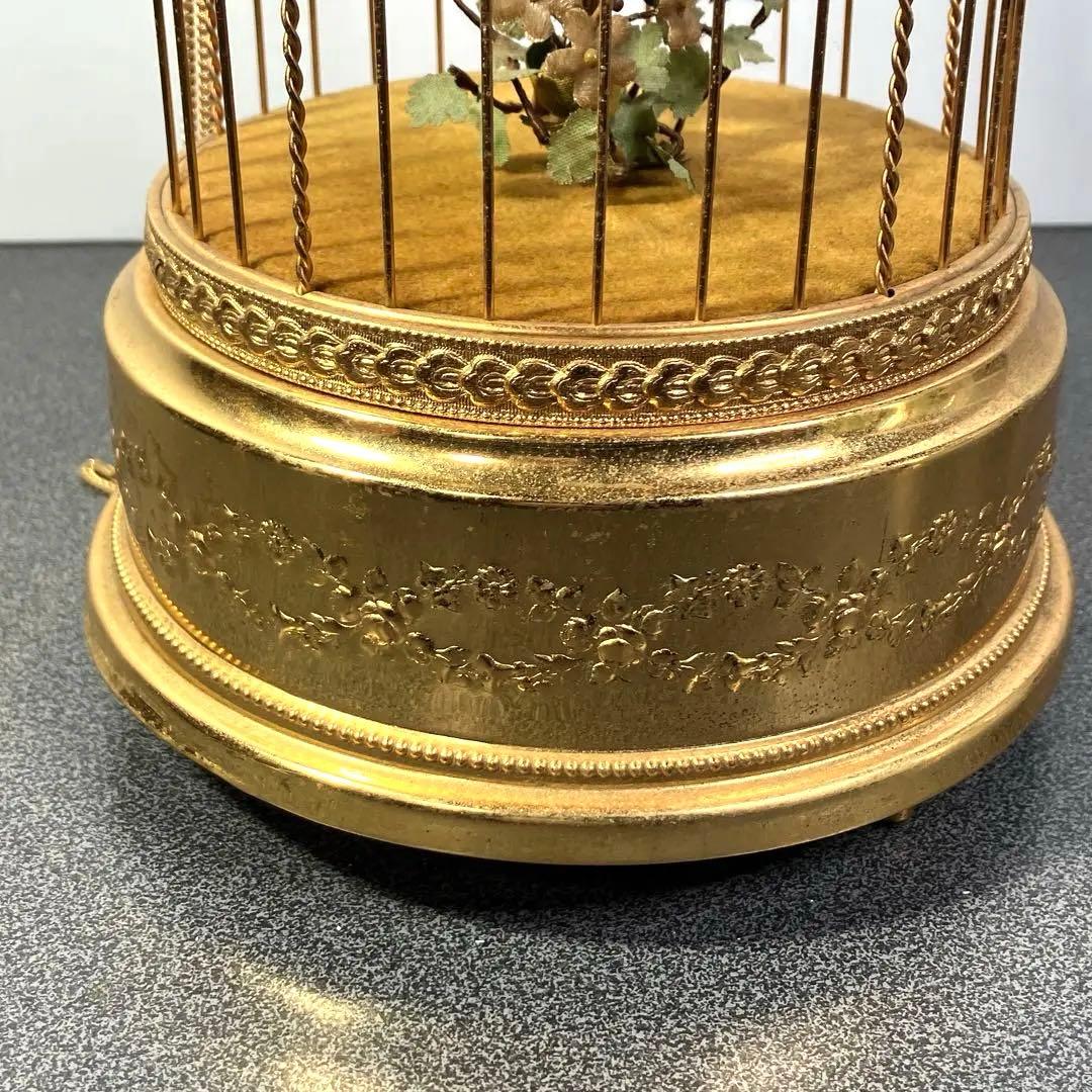 最高級】REUGE シンギングバード 鳥籠オルゴール 動作品