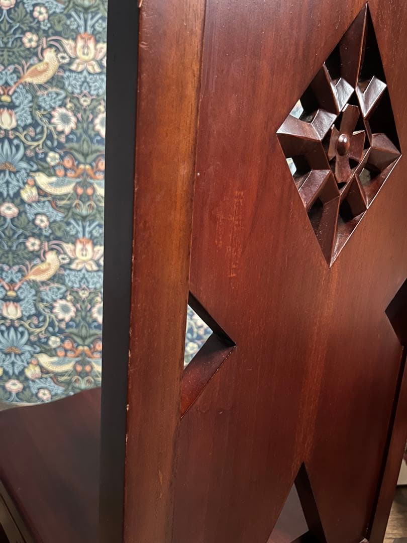 木製 椅子 ② アンティークチェア インテリア クラシック 木彫