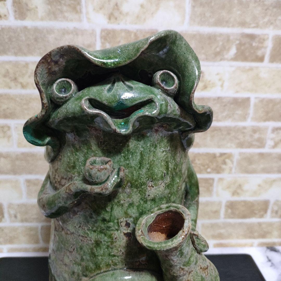 【レア】信楽焼 河童 カッパ オス（大）高さ約33cm