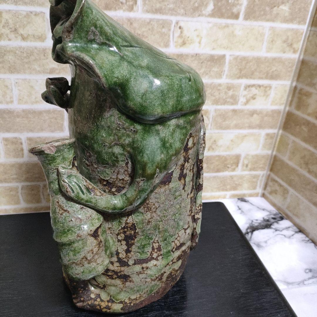 【レア】信楽焼 河童 カッパ オス（大）高さ約33cm