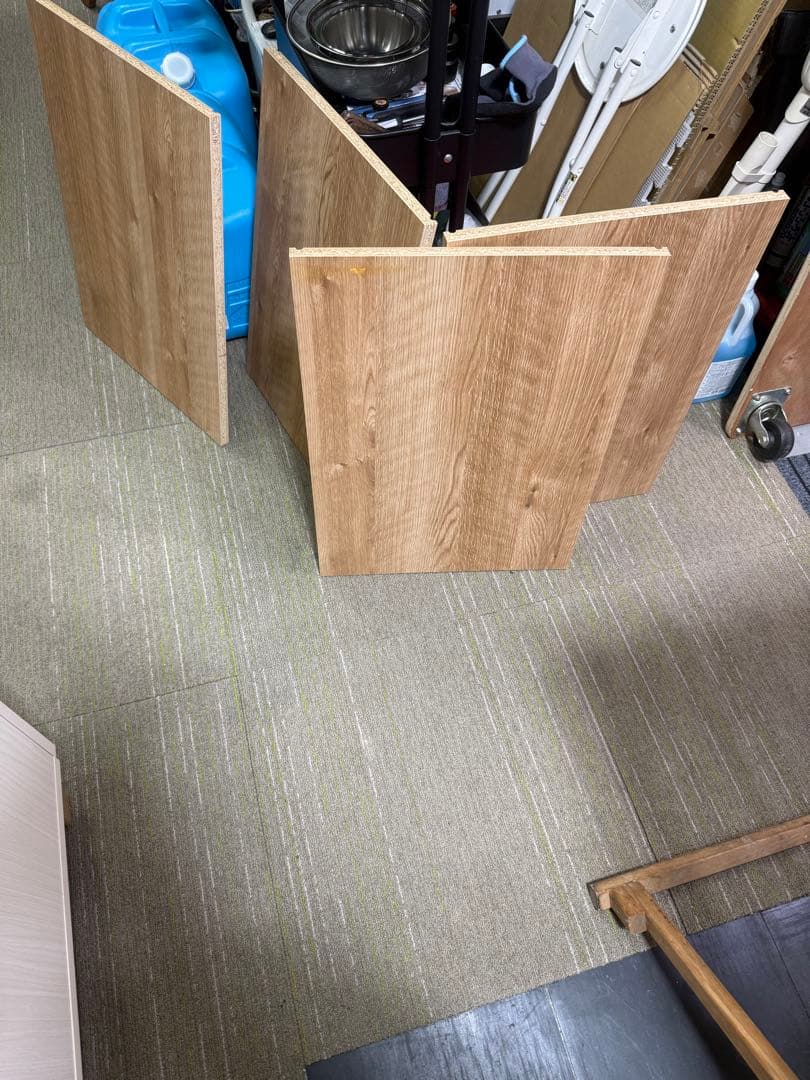 【美品】ニトリ　フレンチカントリー調キャビネット　(キャビネットW131)