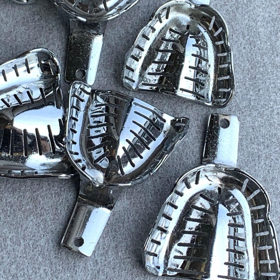 印象トレー　上下顎　10個　シュライネマーカー　無歯顎　歯科