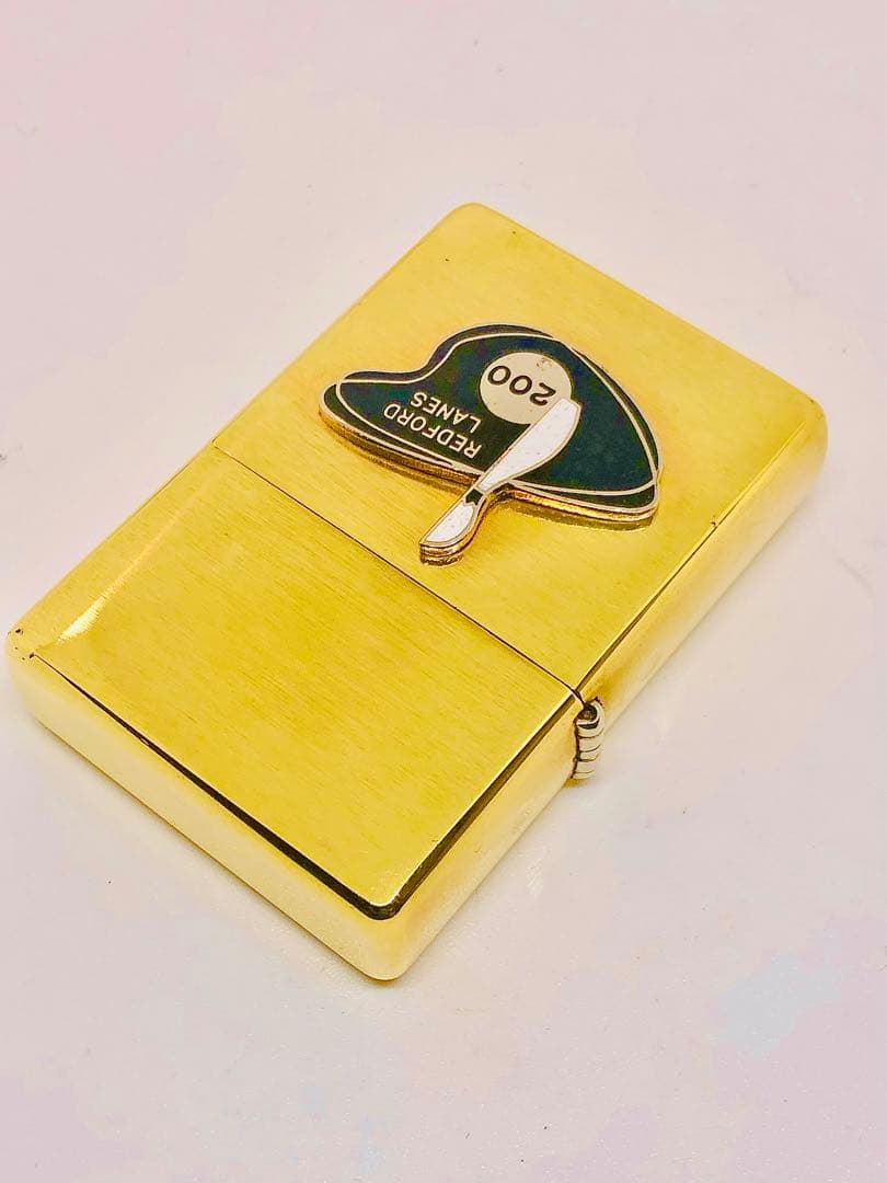 ロカビリー50sスタイル♠︎キドニー ♠︎ エナメル七宝♠︎真鍮／金色