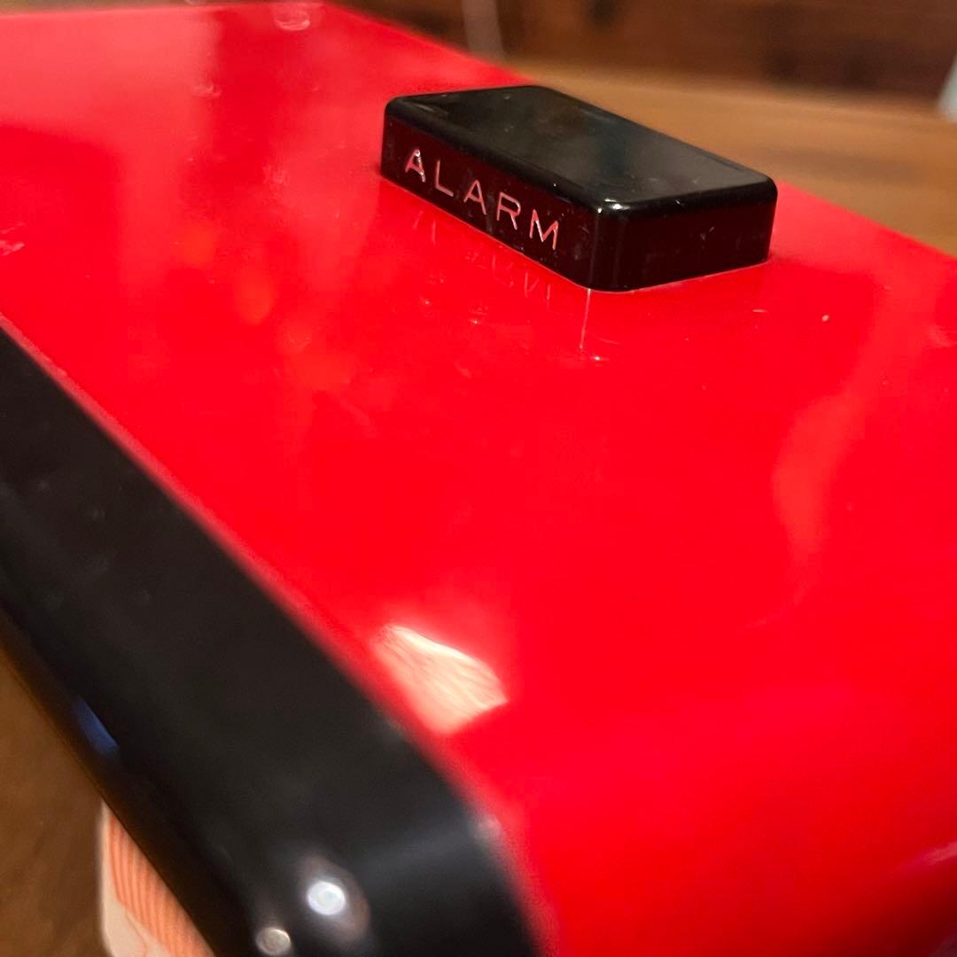 昭和レトロセイコー パタパタ時計 赤SEIKO DP692T 動作確認済アラーム