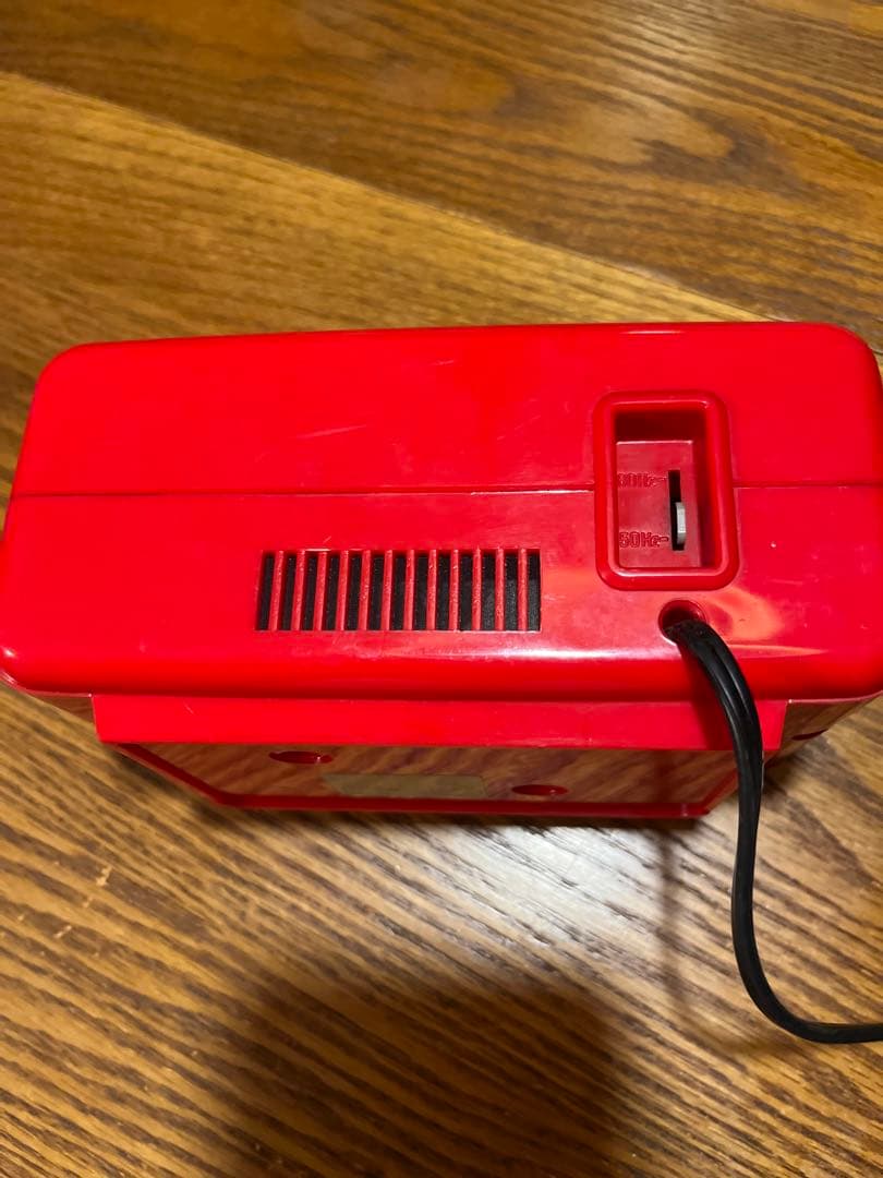 昭和レトロセイコー パタパタ時計 赤SEIKO DP692T 動作確認済アラーム