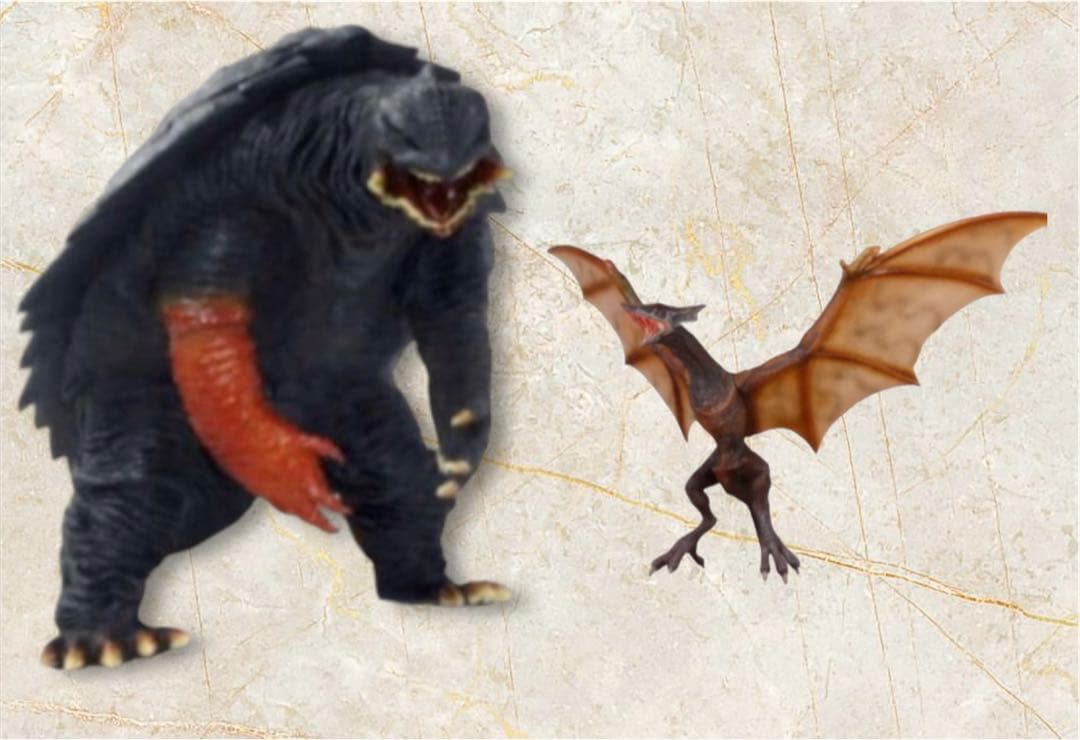 2つセット　ガメラ3 邪神＜イリス＞覚醒　ハイグレードフィギュアVer.2