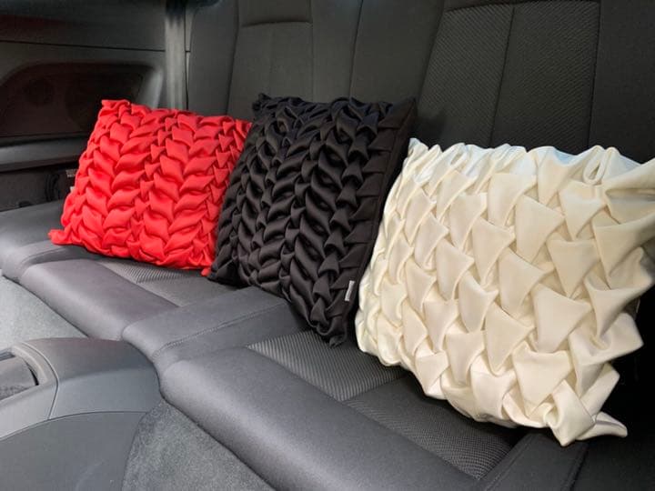 クッションカバー　【白】