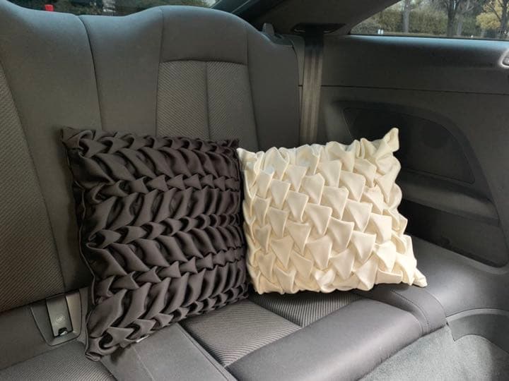 クッションカバー　【白】