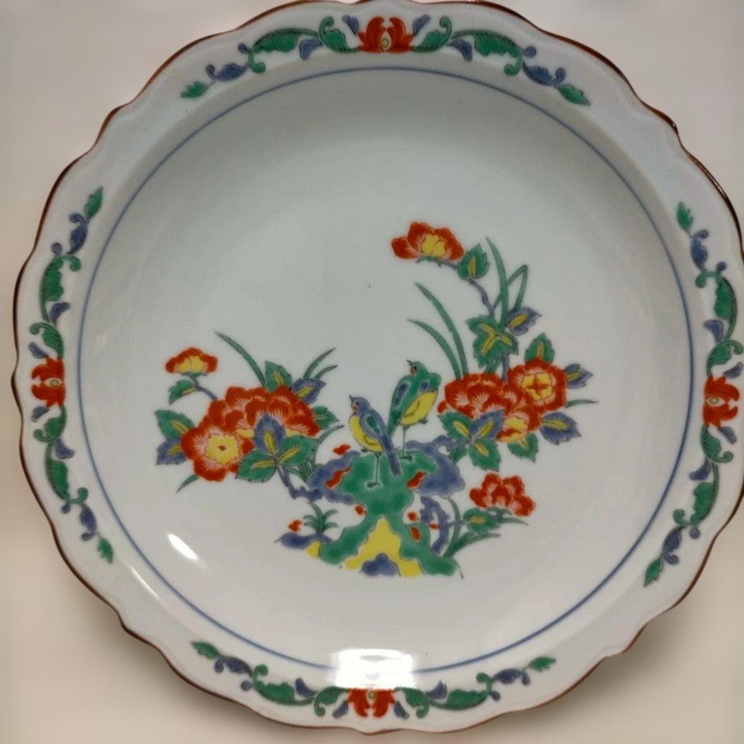 初代柿右衛門写し 色絵 花鳥文 小皿 4枚揃 共箱付 260204-5Y - メルカリ