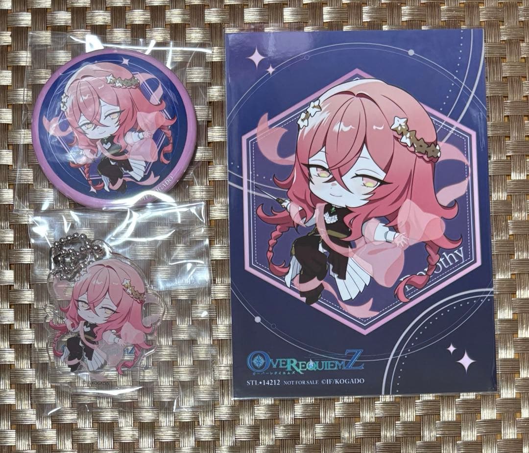 OVER REQUIEMZ ステラワース アクキーブロマイド 缶バッジ ドロシー