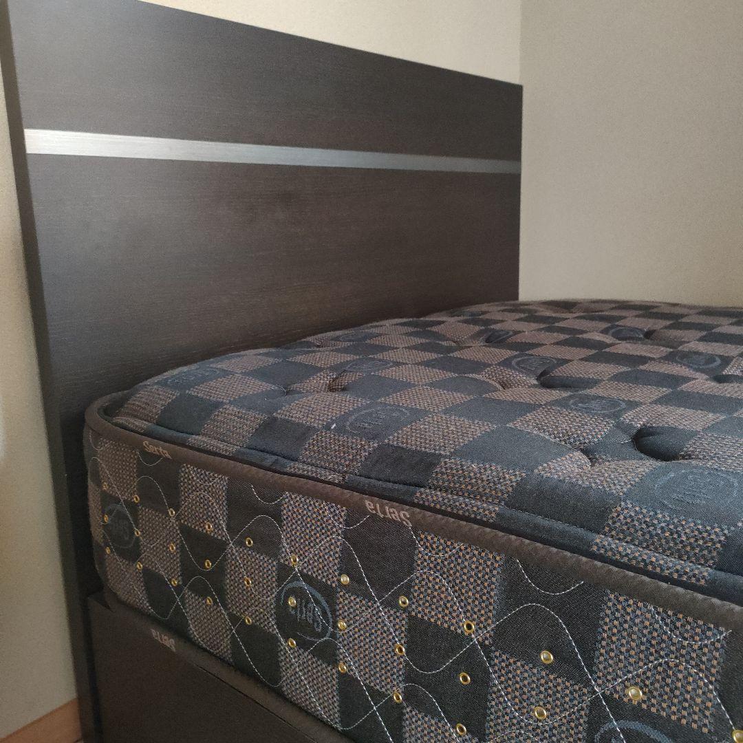 【超美品】日本製ベッド&Sertaマットレス