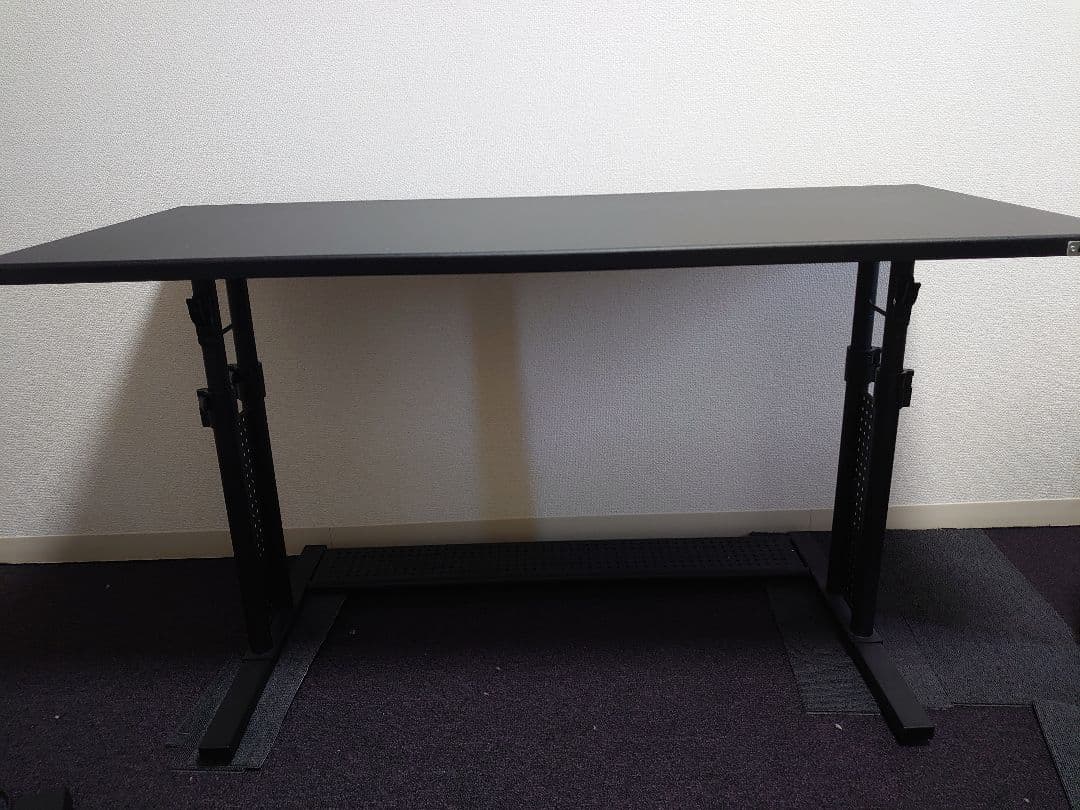 Bauhutte バウヒュッテ ゲーミングデスク ブラック 幅120cm