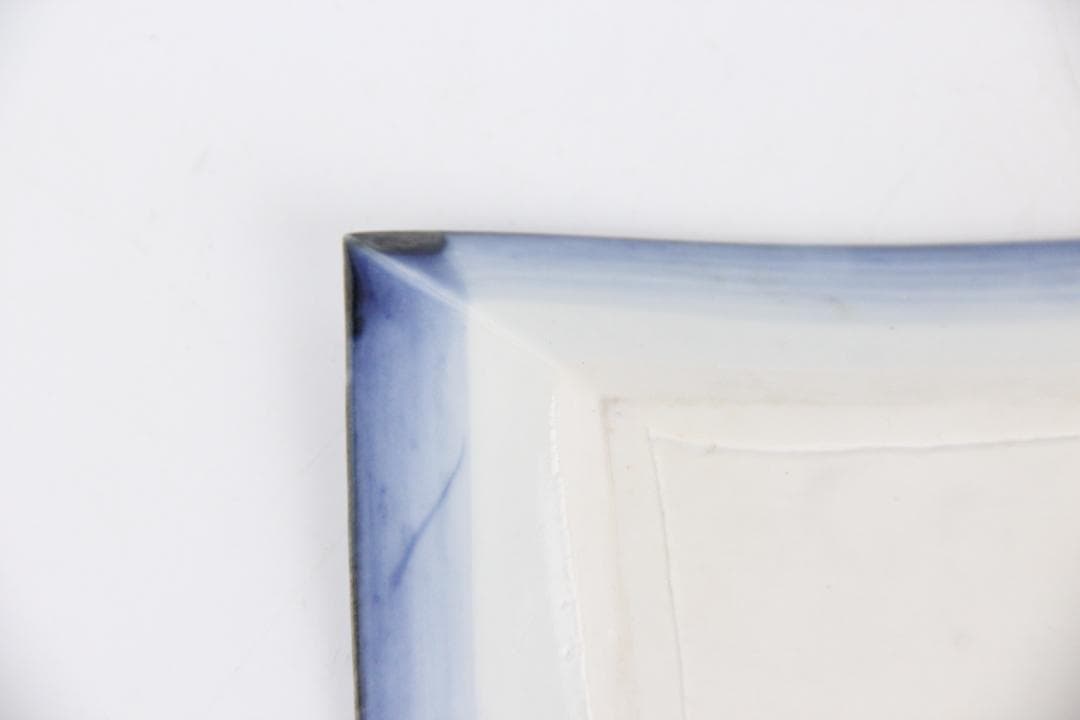 人間国宝 近藤悠三 作 染附 正方 皿 方皿 技工名品 FJ29-5 - メルカリ