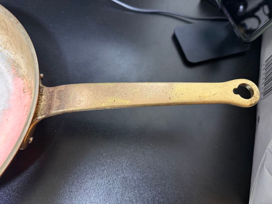 新光金属WARE 銅フライパン 直径約26cm