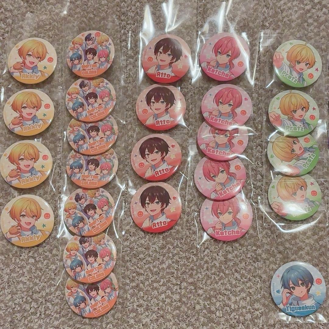 缶バッジ アンプタック amptak×colors STPR POP UP - メルカリ