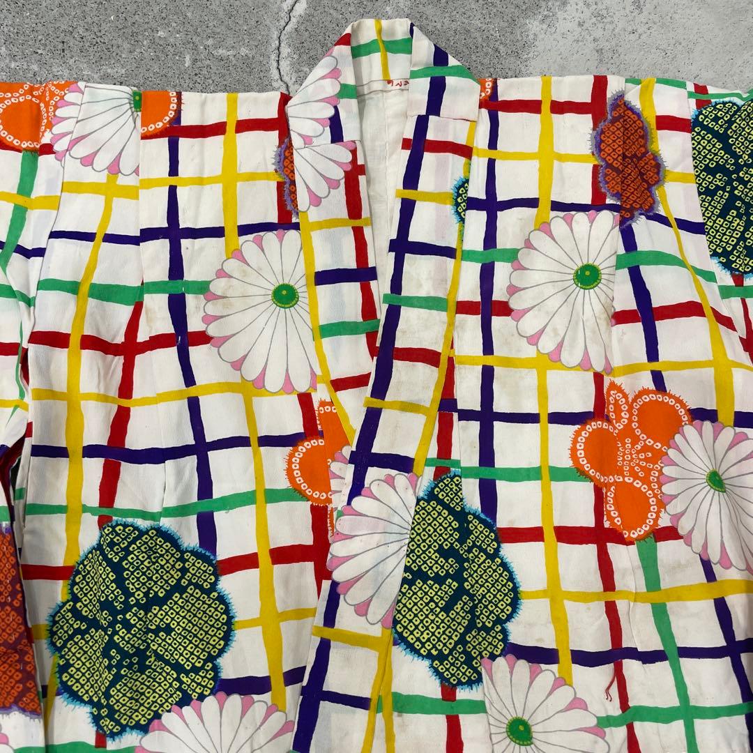 七五三　3歳着物 アンティーク着物【K3-22】