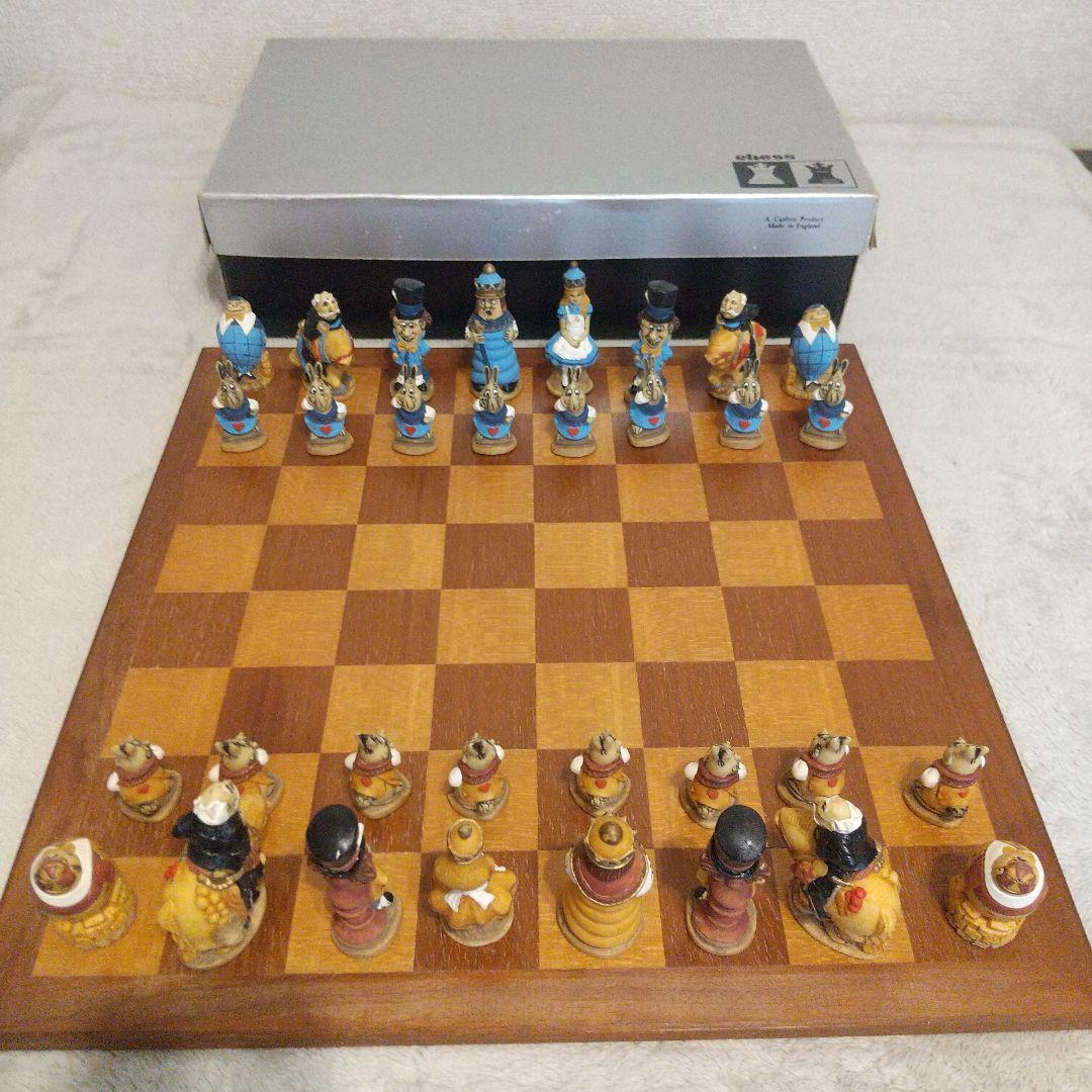 希少】不思議の国アリス チェス SAC社製 箱付き - メルカリ