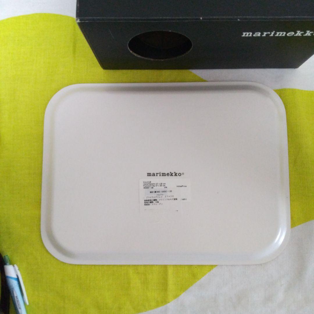 マリメッコ廃盤マグ新品 クルクエ マグ２個&トレイセット