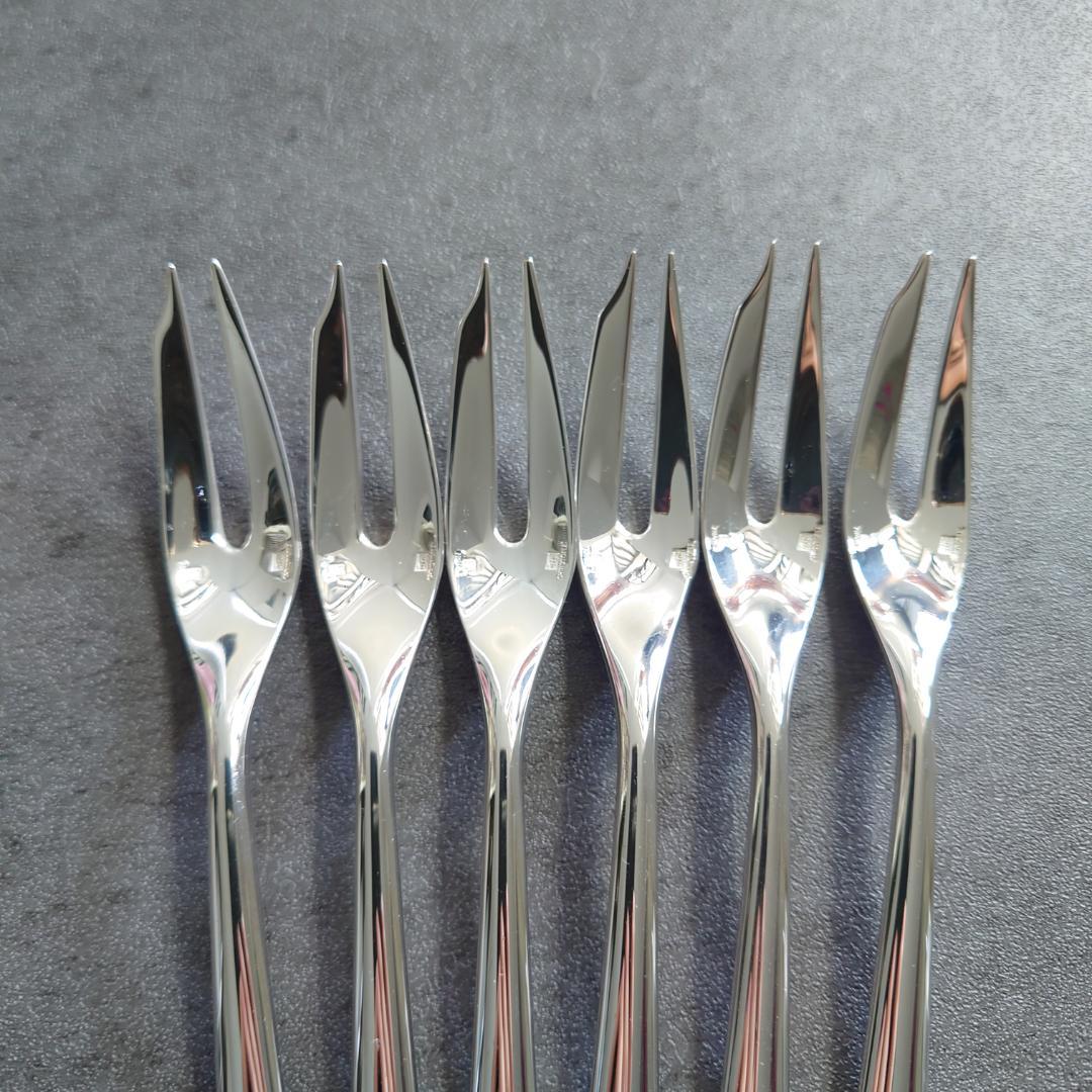 極希少 極美品 クリストフル MOOD ムード ケーキ カクテル フォーク 6点