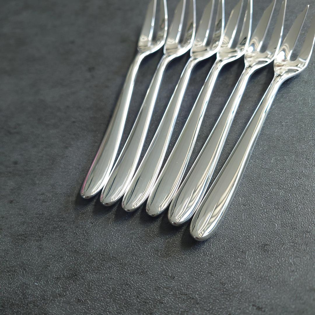 極希少 極美品 クリストフル MOOD ムード ケーキ カクテル フォーク 6点