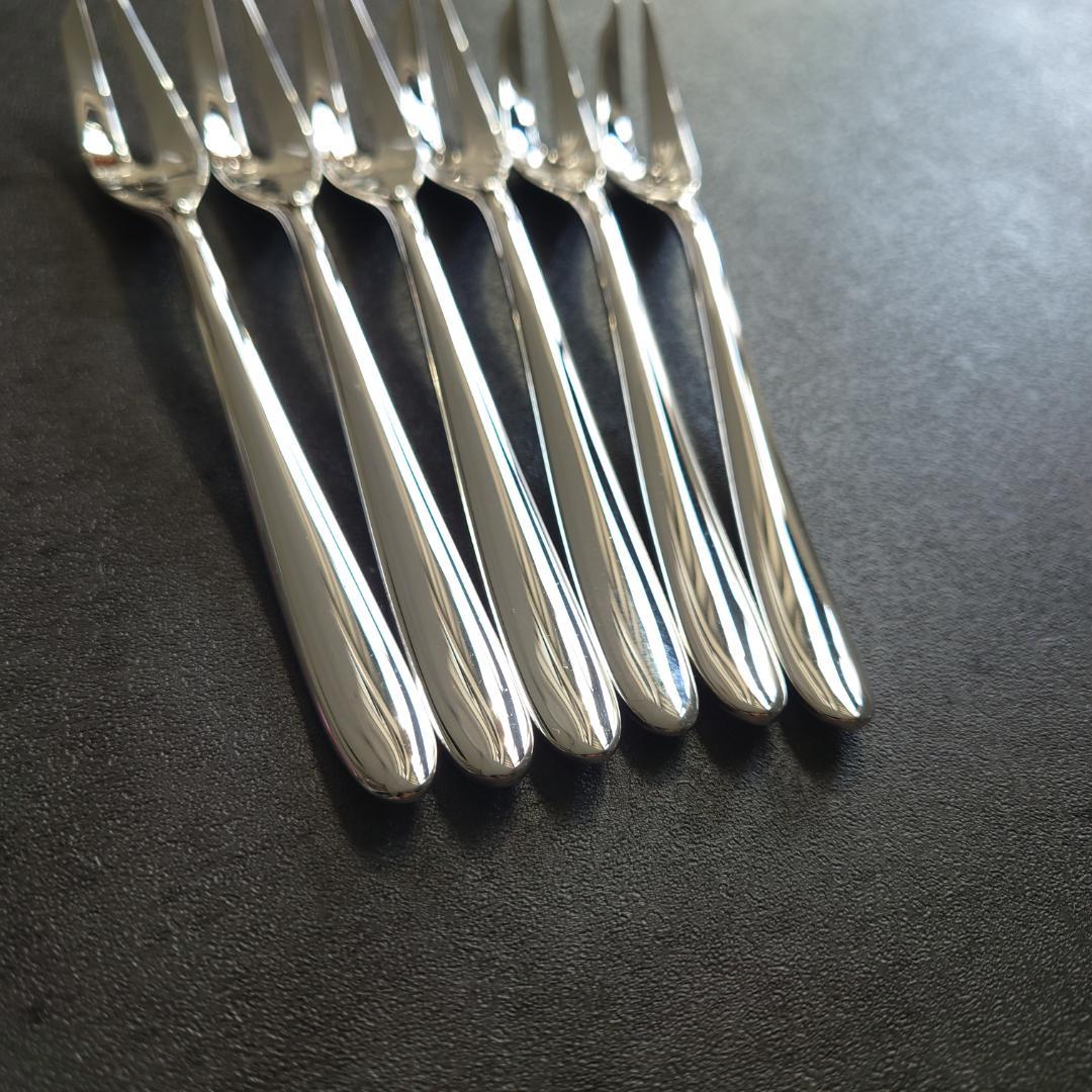 極希少 極美品 クリストフル MOOD ムード ケーキ カクテル フォーク 6点
