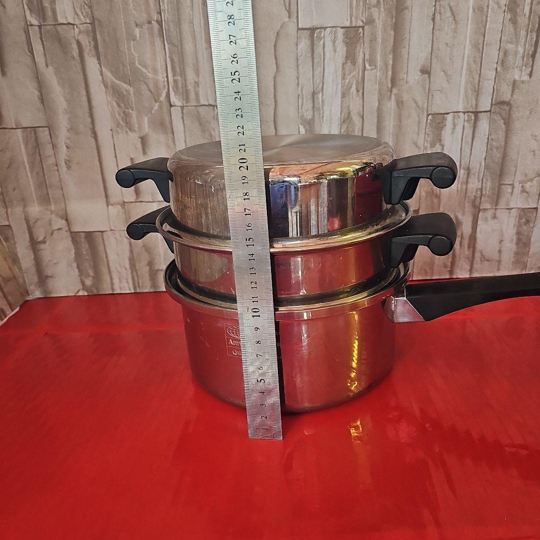 Amway鍋蒸し器付き