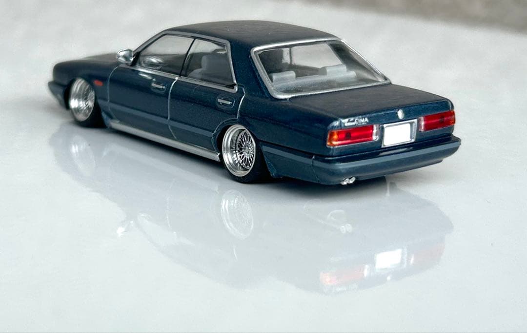 トミカリミテッドヴィンテージネオ　日産シーマ　タイプⅡリミテッド　ホイール　改