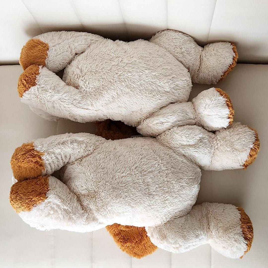 未使用・タグ付] 抱き枕 ニトリ ブチ犬ジロー 60cm 大谷翔平