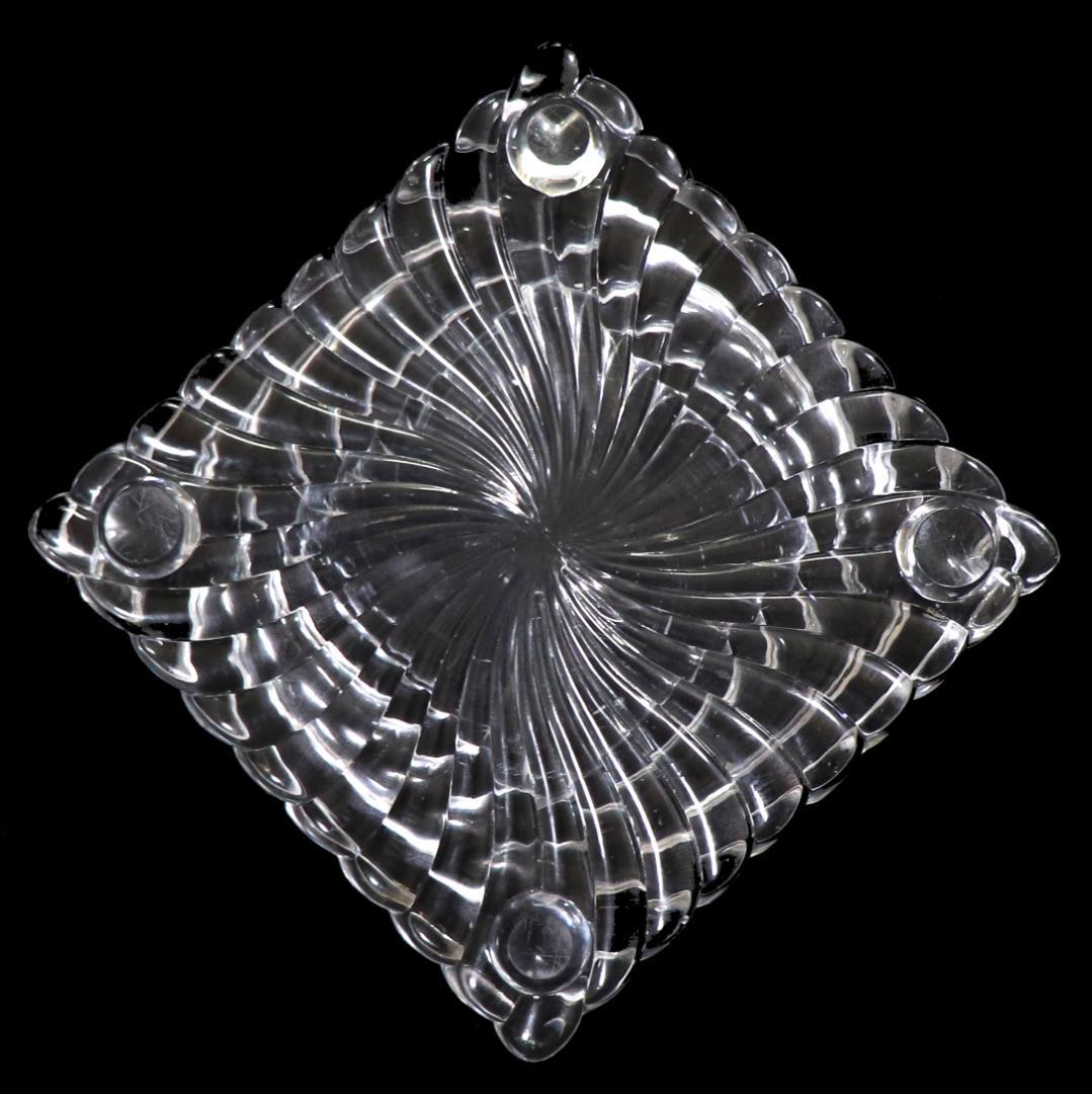 オールド・バカラ珍品 バンブー センターピース 1.8kg ギャルドナップ 灰皿