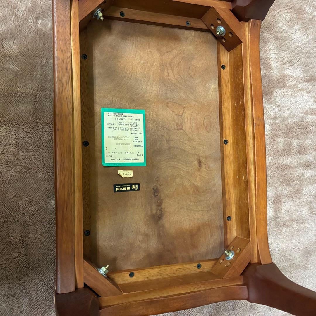 maruni マルニ木工 ダークブラウン サイドテーブル