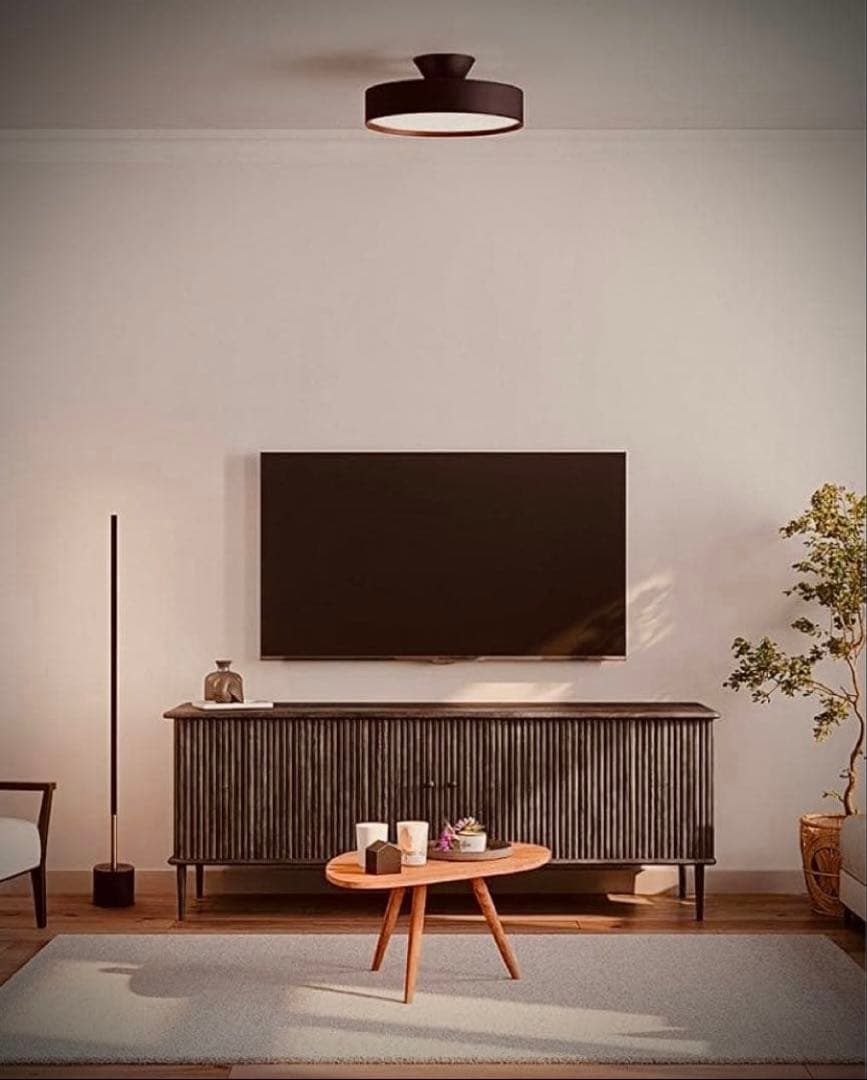 アートワークスタジオ グロー 4000 LED シーリングランプ ブラックウッド