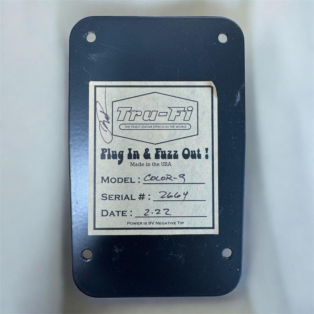 Tru-Fi COLORDRIVER 9V USA製 箱付 今堀良昭 ファズ - メルカリ