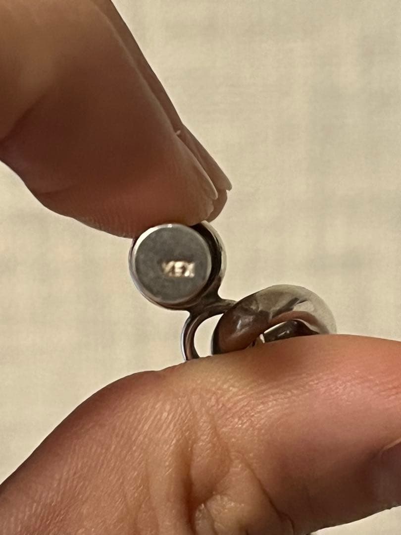 アンカーチェーンブレスレット　silver925 MEX印あり