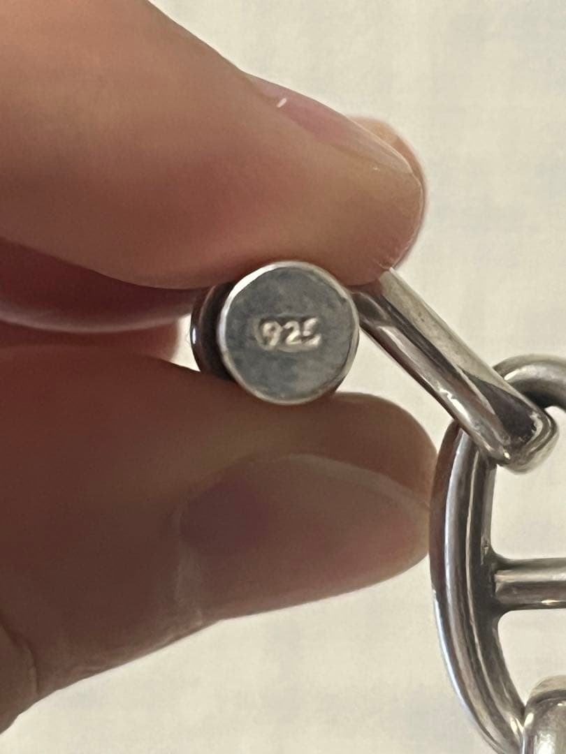 アンカーチェーンブレスレット　silver925 MEX印あり