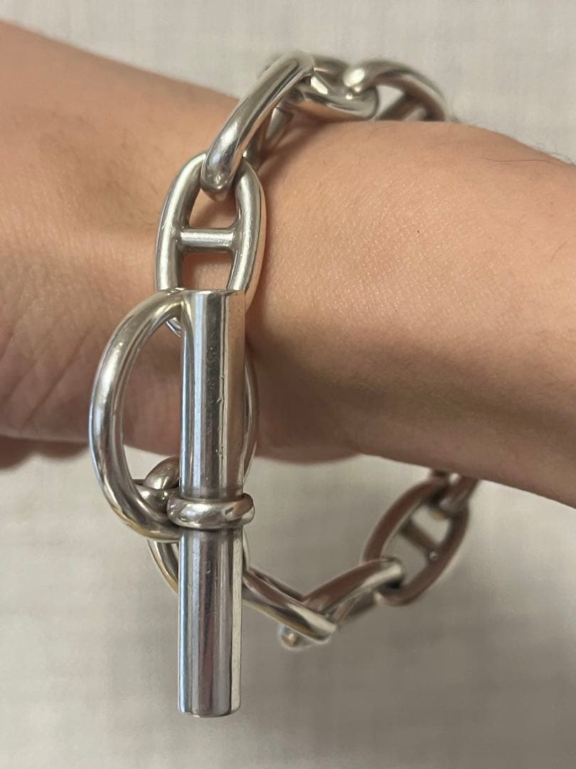 アンカーチェーンブレスレット　silver925 MEX印あり