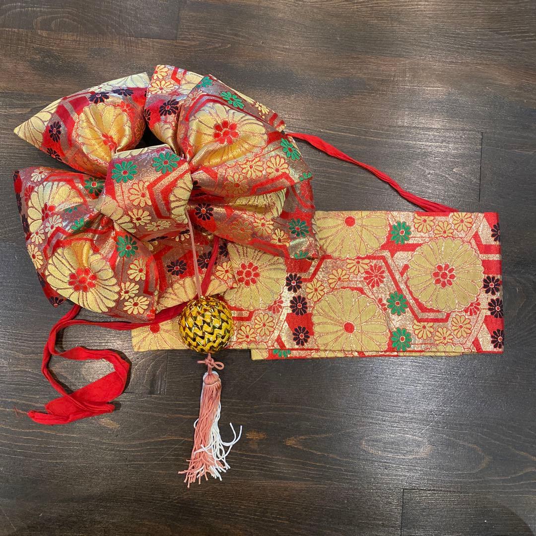 アンティーク 子供 着物 七五三 フルセット 五歳〜七歳 桐の花 正絹 ショール