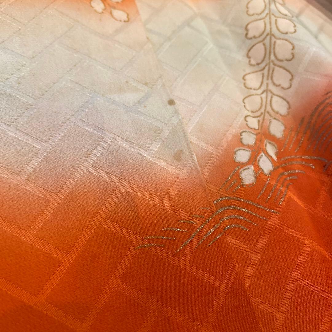 アンティーク 子供 着物 七五三 フルセット 五歳〜七歳 桐の花 正絹 ショール