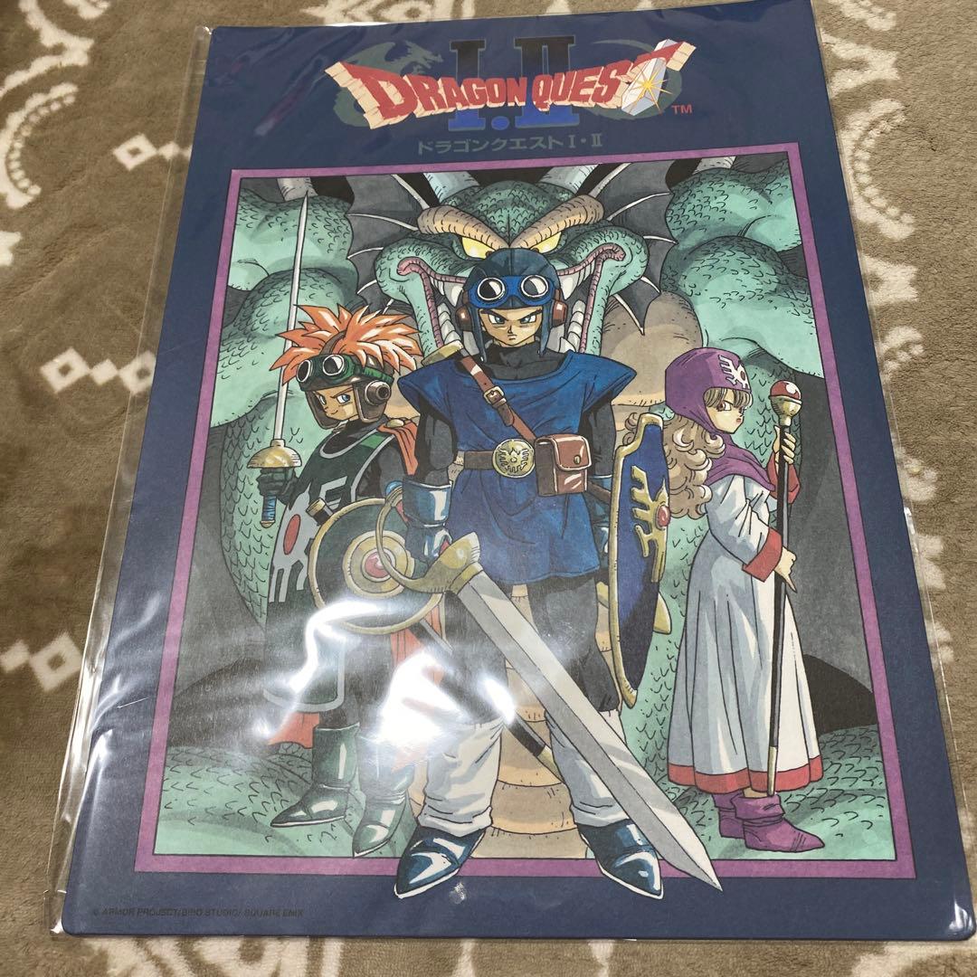 ☆ 一番くじ ドラゴンクエスト I・II ポスター A3 ドラクエアート