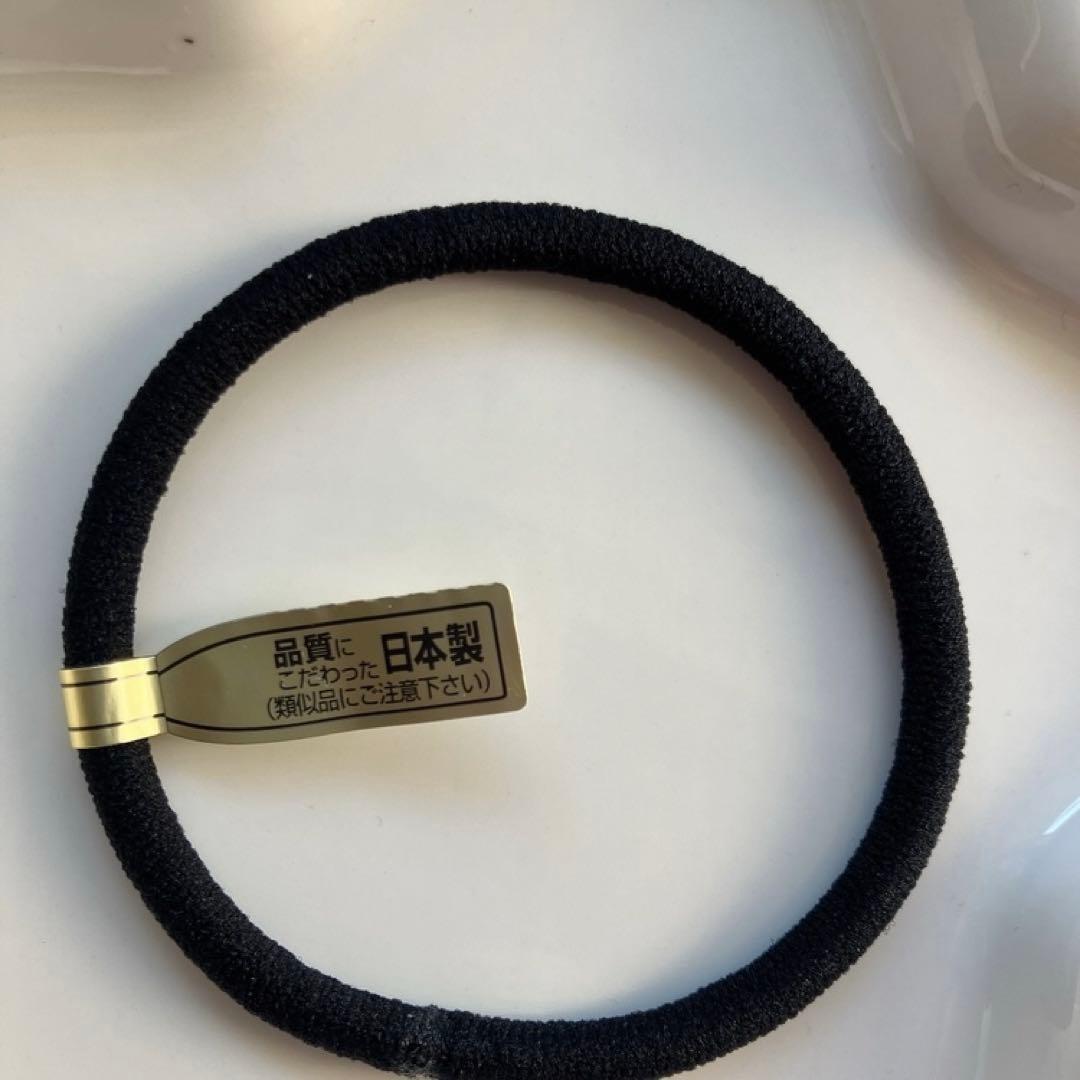 レジン　ヘアゴム　花モチーフ　紫陽花　ブルーパープル◡̈♥︎ 大