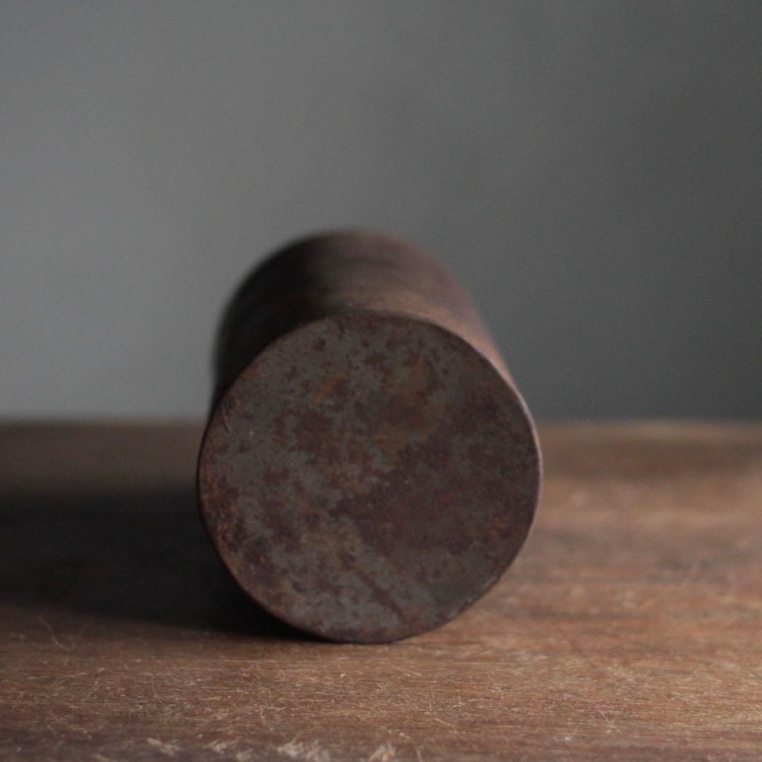 錆びた 鉄あるいはブリキ 水注 古道具 アンティーク オブジェ