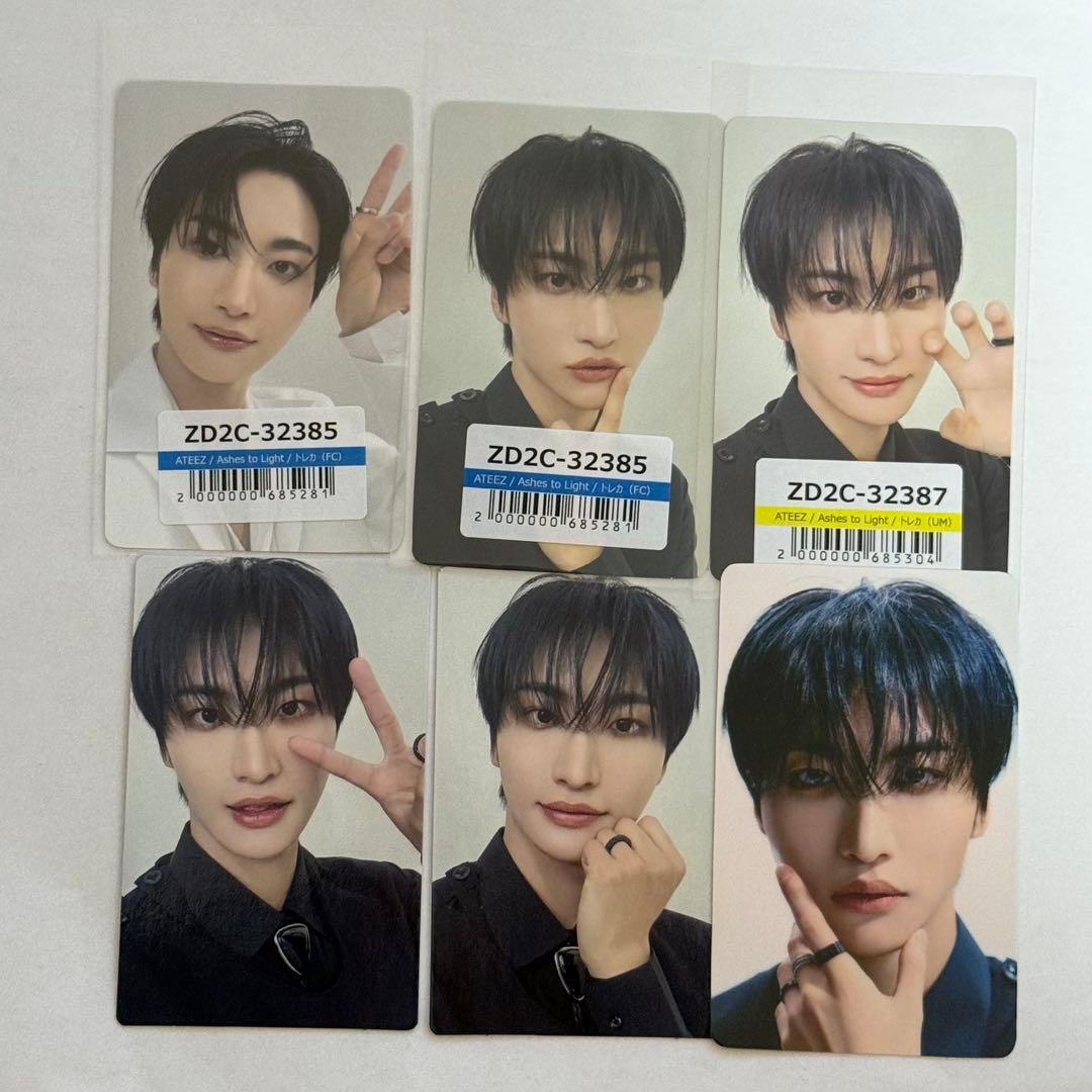 ATEEZ ソンファ Ashes to Light トレカ - メルカリ