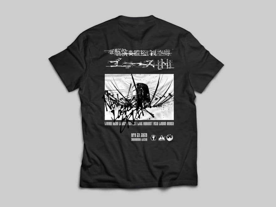 amazarashi『電脳演奏監視空間 ゴースト』オリジナルTシャツ - メルカリ