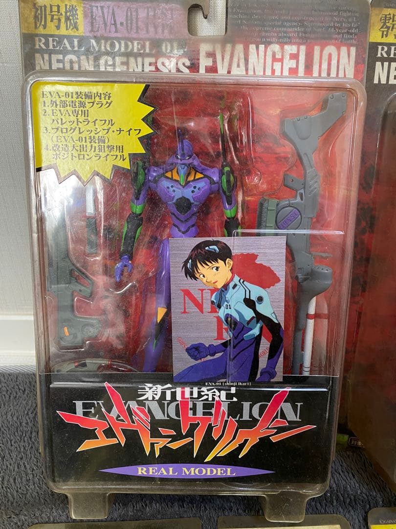 エヴァンゲリオン リアルモデル フィギュア　9セット