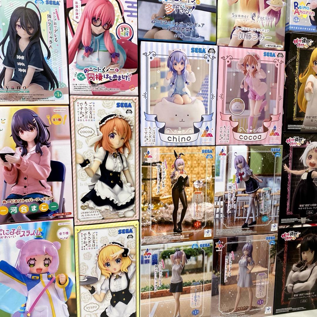 美少女系 プライズフィギュア まとめ売り19個セット アーリャ 負けヒロ等