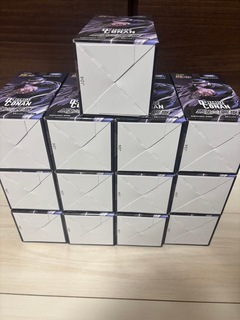 名探偵コナン カードゲーム 黒影の襲来 テープ付き BOX - メルカリ