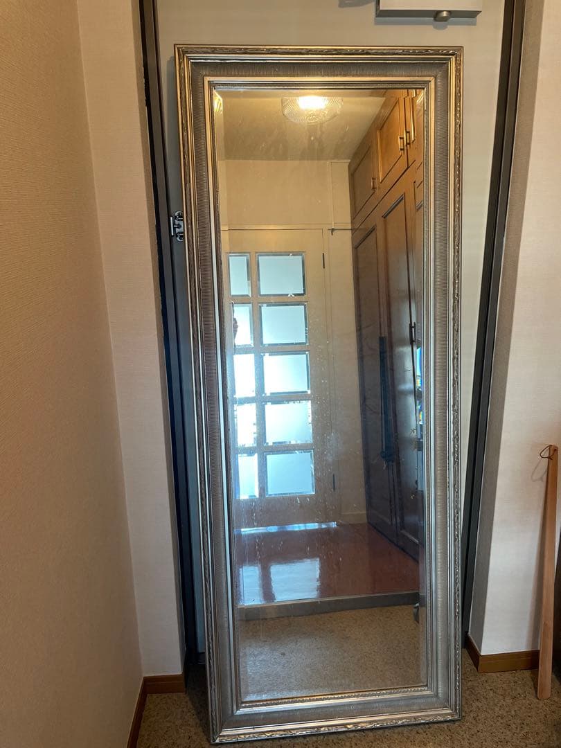 user_aaf4d732店舗什器　ヴィンテージ　スタンドミラー