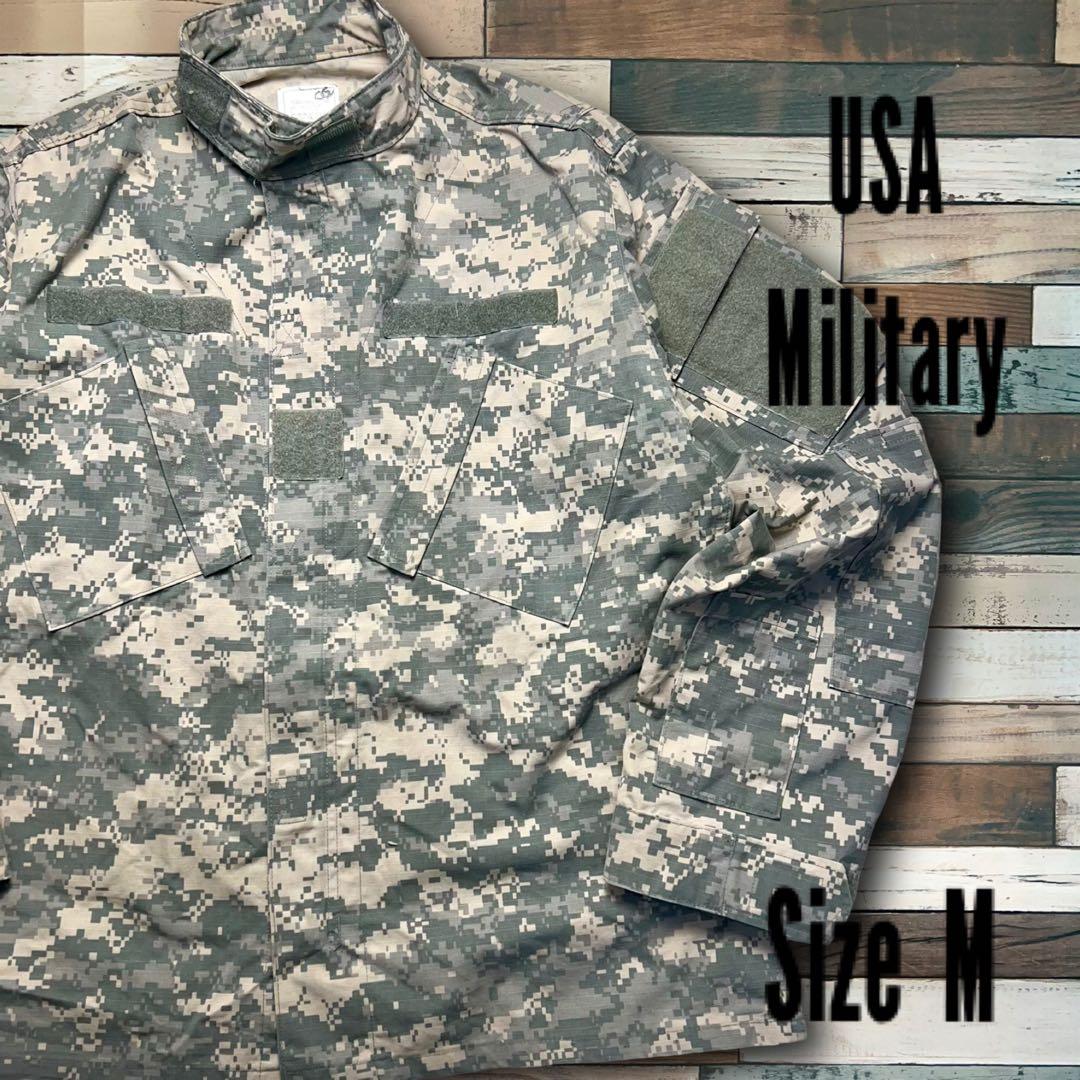 米軍実物 ACU デジタルカモ ミリタリージャケット M UCP 迷彩 軍服