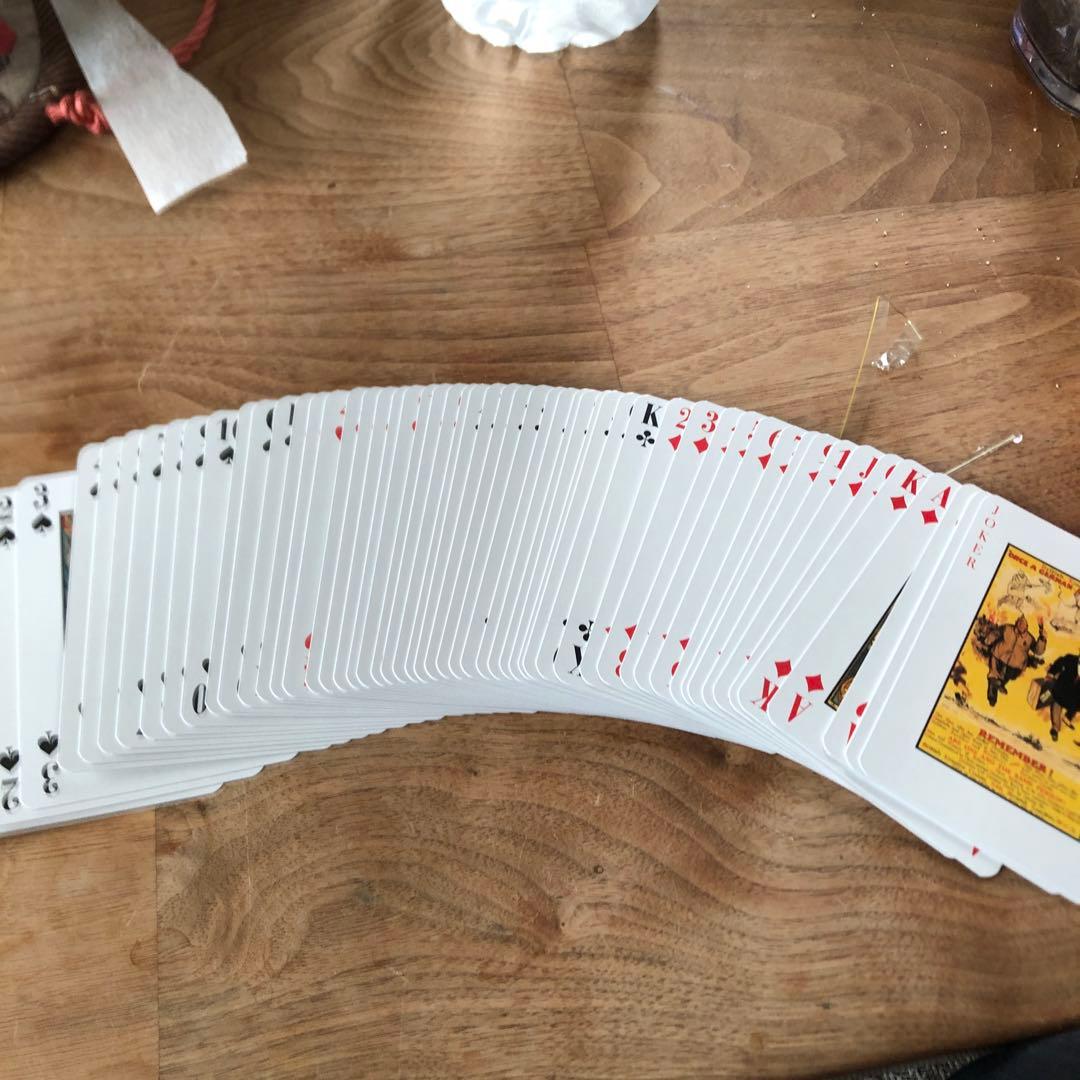 ヴィンテージトランプ アメリカプロパガンダ(第一次世界大戦) 絶版品