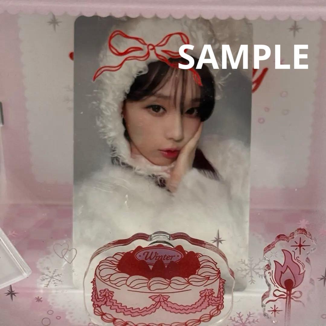 aespa ウィンター バースデー センイル トレカ アクリルボックス